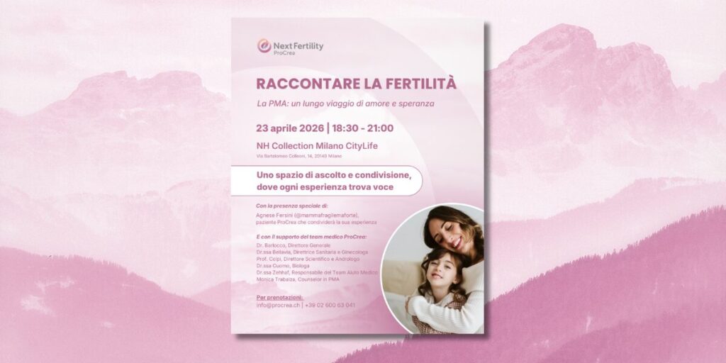 Raccontare la fertilità: tavola rotonda sulla PMA | 23 aprile 2026