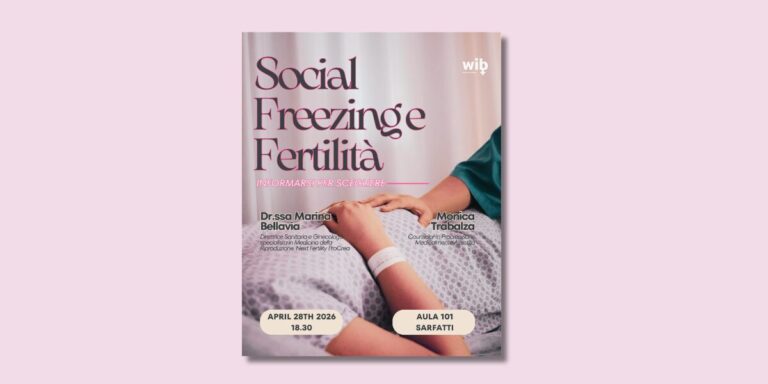 Social Freezing: ProCrea incontra gli studenti della Bocconi