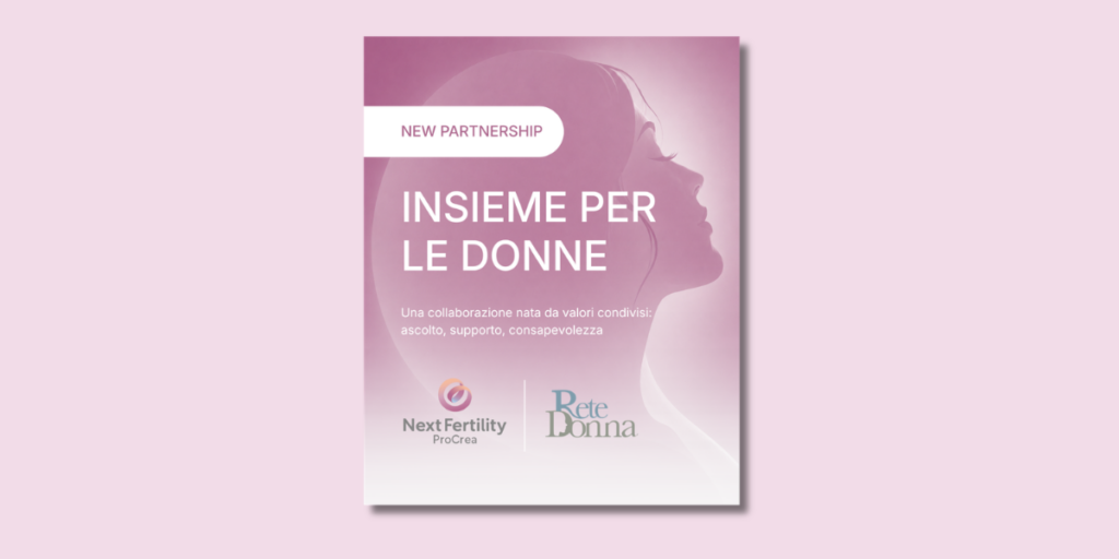 Next Fertility ProCrea sostiene Rete Donna Svizzera